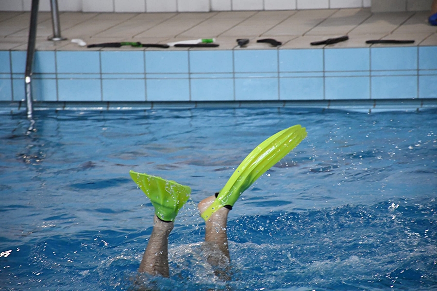 Hokej pod wodą Walenie Siemianowice Śląskie Finał WOŚP w Rudzie Śląskiej 25 I 2026